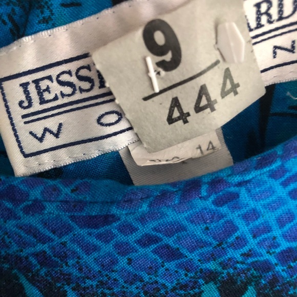 Women’s tropical faux wrap dress Size 14 - Picture 6 of 6